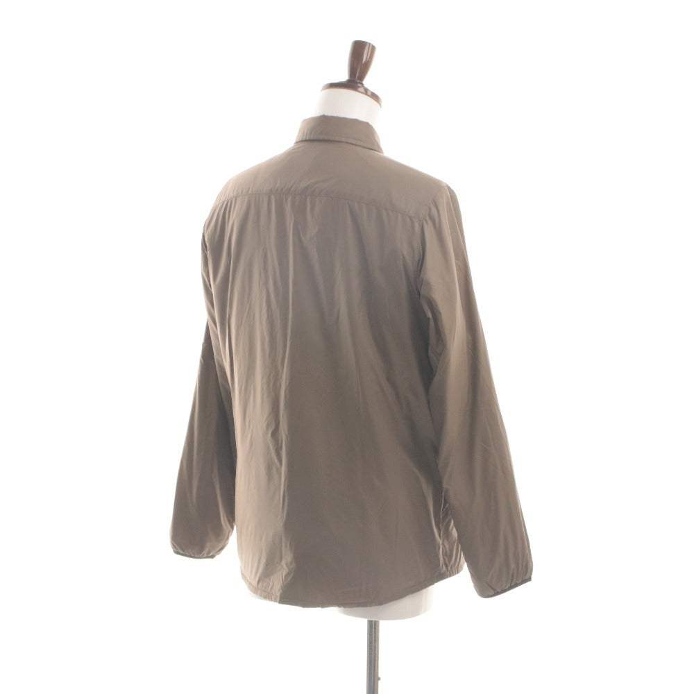 ■ WILD THINGS TAUPE Coach Jacket Jumper Long Sleeve Outer PERTEX QUANTUM Nylon Military Outdoor Men's S Beige-ish