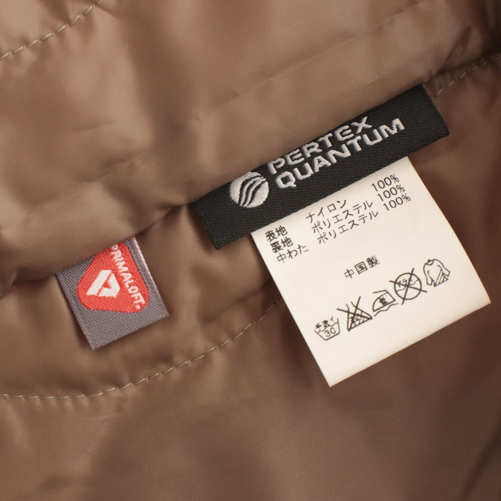 ■ WILD THINGS TAUPE Coach Jacket Jumper Long Sleeve Outer PERTEX QUANTUM Nylon Military Outdoor Men's S Beige-ish