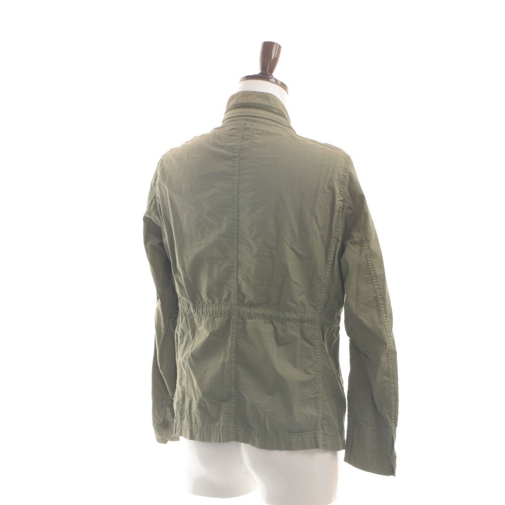 ■ vital MONSIEUR NICOLE Safari Jacket Long Sleeve Outerwear Military Field Button Zip Up Men's 46 (M equivalent) Khaki