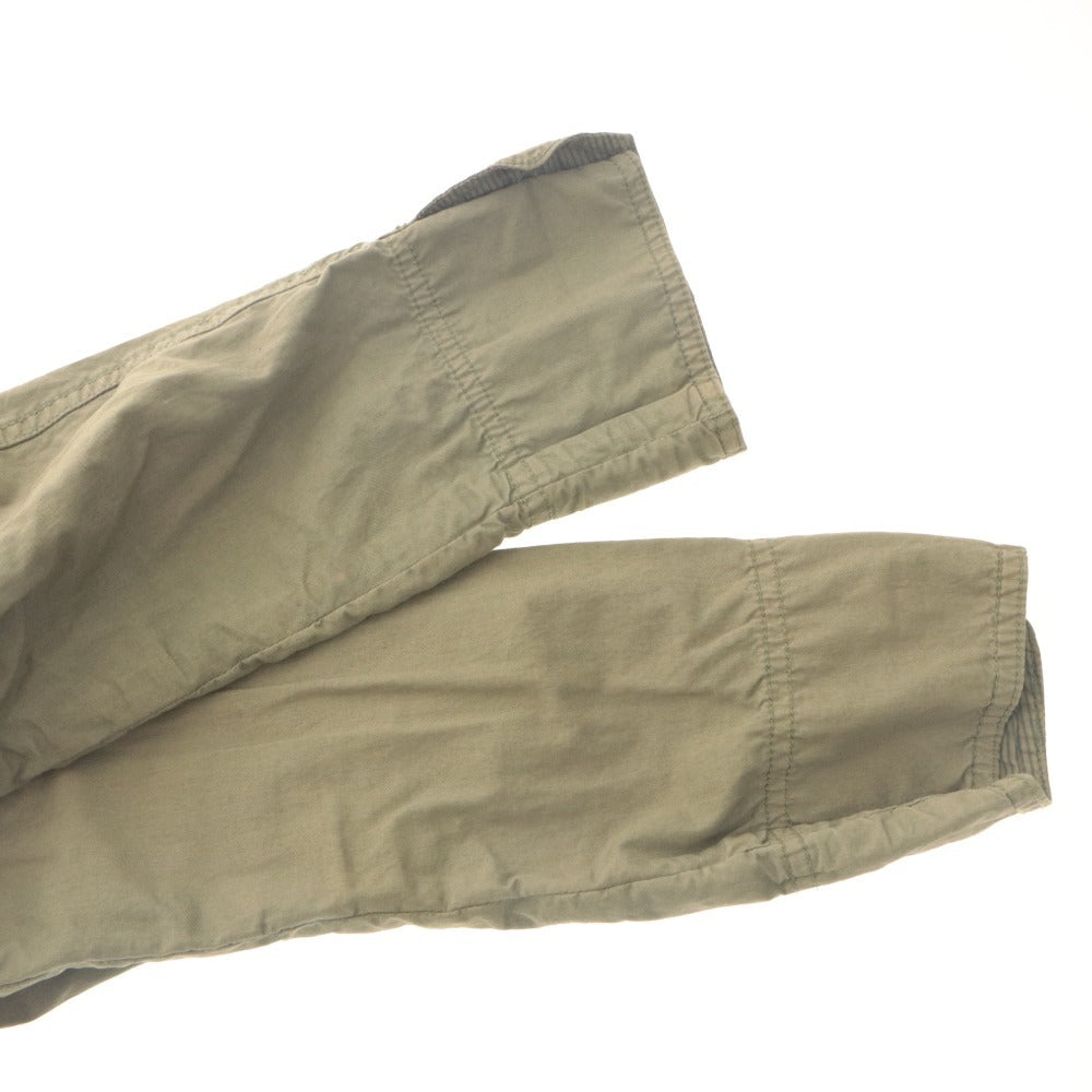 ■ vital MONSIEUR NICOLE Safari Jacket Long Sleeve Outerwear Military Field Button Zip Up Men's 46 (M equivalent) Khaki