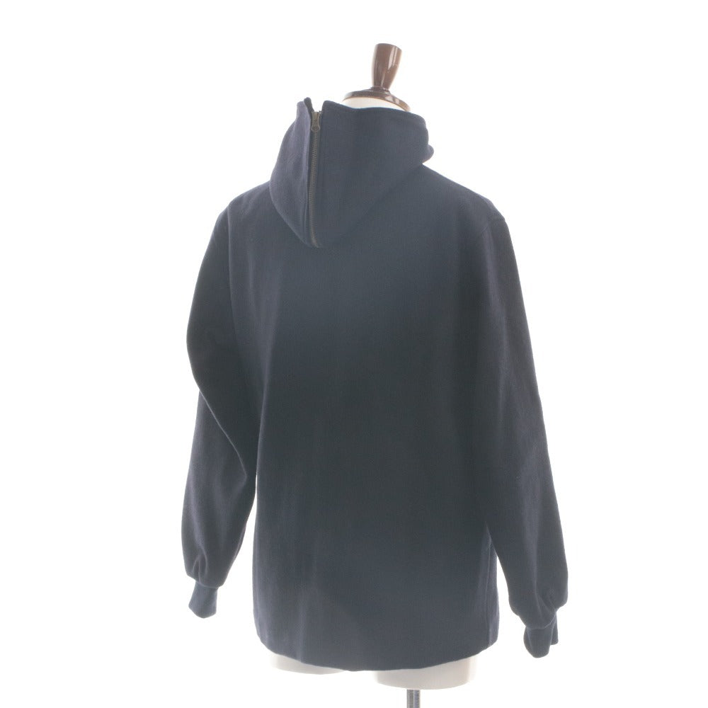 ■ Backers USNA Design Cadet Coat Hoodie Long Sleeve Outerwear Hooded Zip-up Appliqué Military Men's M Dark Navy