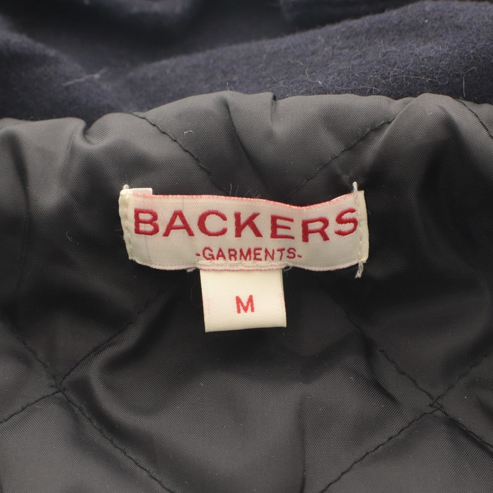 ■ Backers USNA Design Cadet Coat Hoodie Long Sleeve Outerwear Hooded Zip-up Appliqué Military Men's M Dark Navy