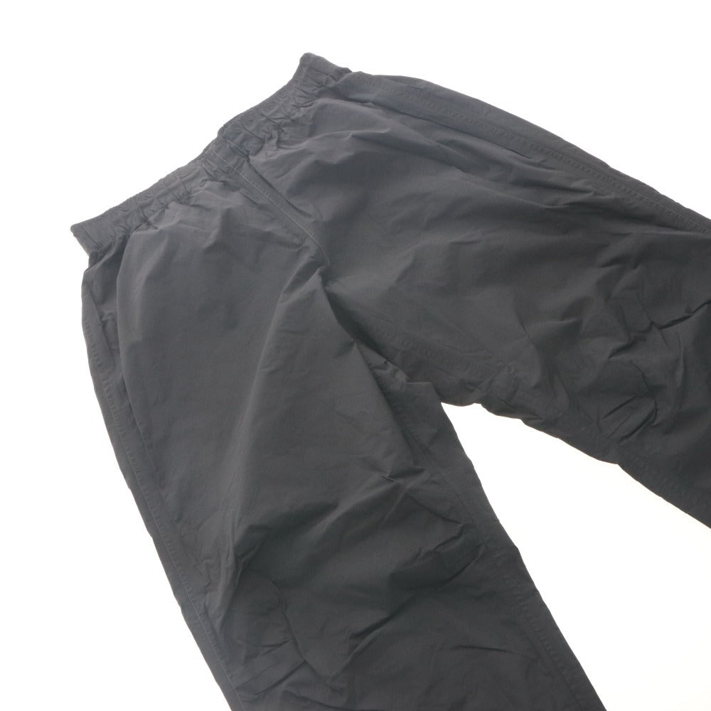 ■ Columbia TITANIUM Nylon Pants - Windbreaker Pants - Outdoor Bottoms PM8660 - Long Length - Embroidered Logo - Men's S - Black