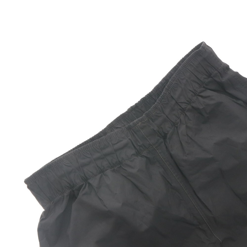 ■ Columbia TITANIUM Nylon Pants - Windbreaker Pants - Outdoor Bottoms PM8660 - Long Length - Embroidered Logo - Men's S - Black