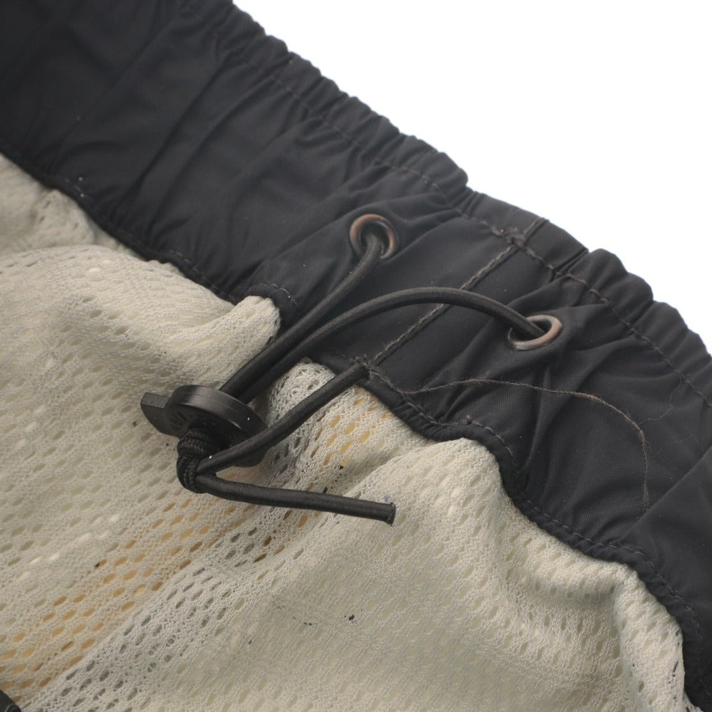 ■ Columbia TITANIUM Nylon Pants - Windbreaker Pants - Outdoor Bottoms PM8660 - Long Length - Embroidered Logo - Men's S - Black