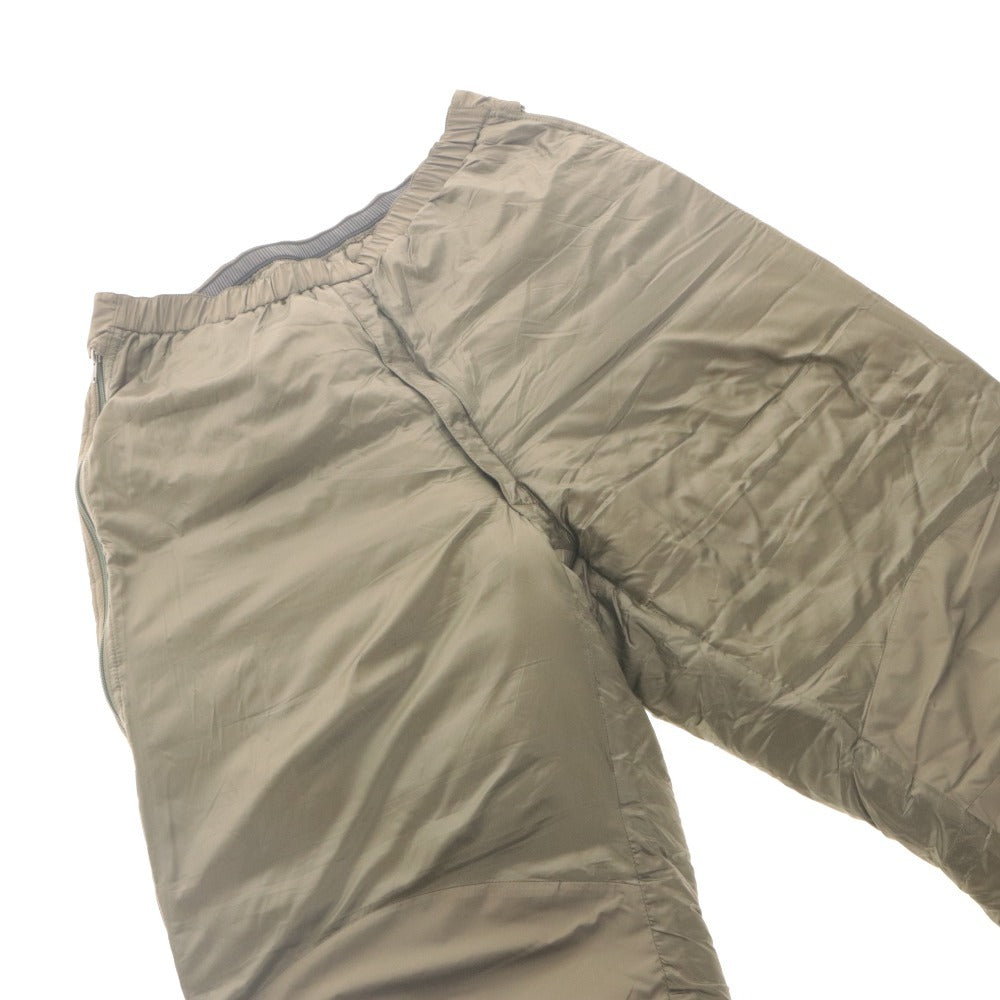 ■ Patagonia Micro Puff Pants Bottoms Cold Weather Gear 19018F6 Fall/Winter 2006 Hiking Camping Men's M Khaki Gray With Tags Unused