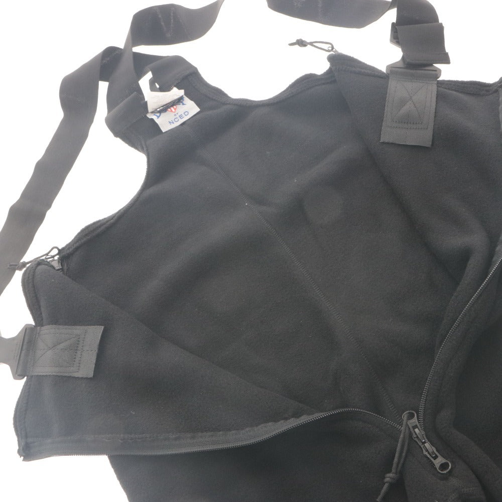 ■ US/US Military Genuine ECWCS GEN2 Fleece Overalls Cold Weather Synthetic Liner Outer Men's S-S/R (approx. 180cm/5'11" or less) Black Unused