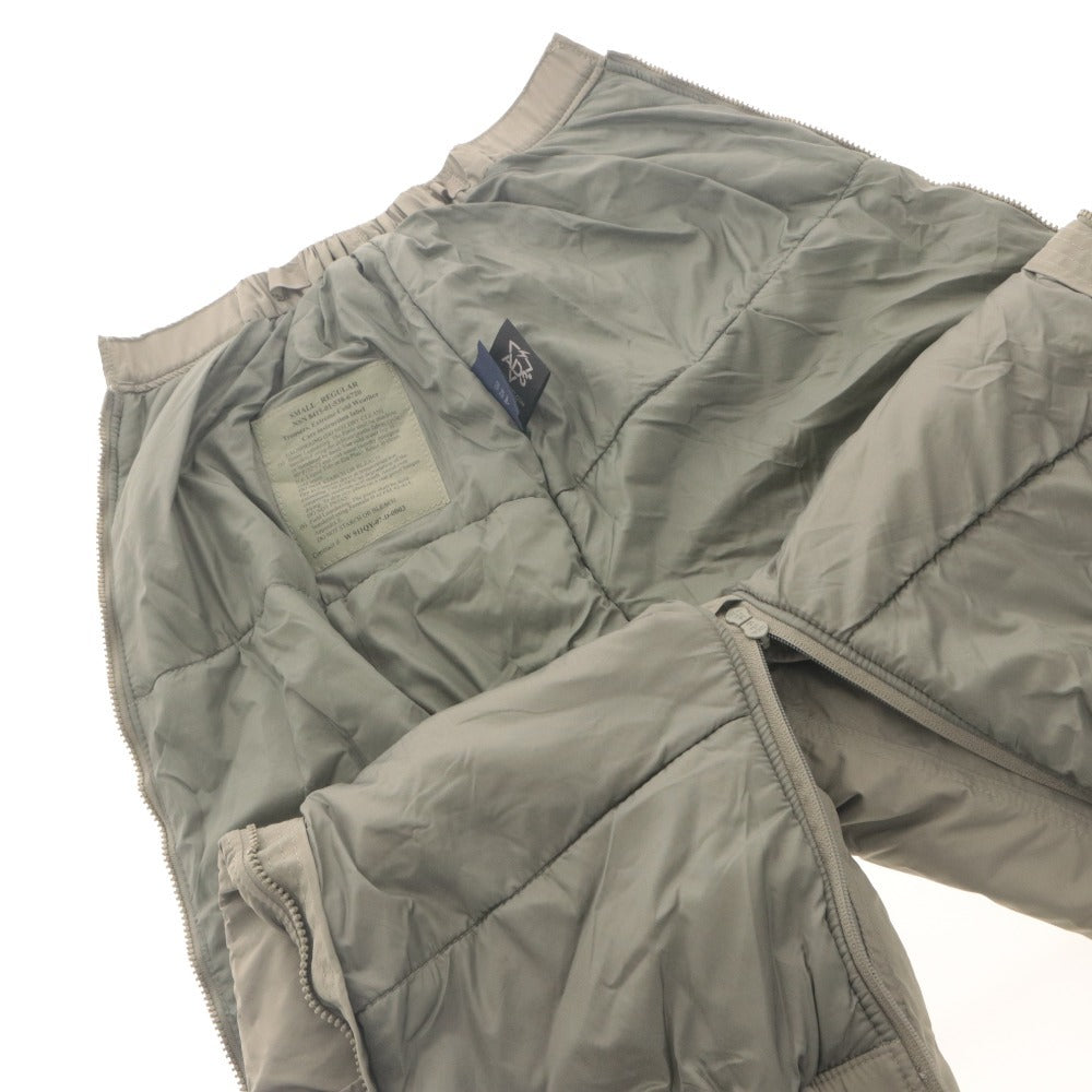 ■ US Military Issue ECWCS GEN3 LEVEL 7 Primaloft Pants Cold Weather Trousers Long Bottoms Men's S-R (Approx. M-L) Beige
