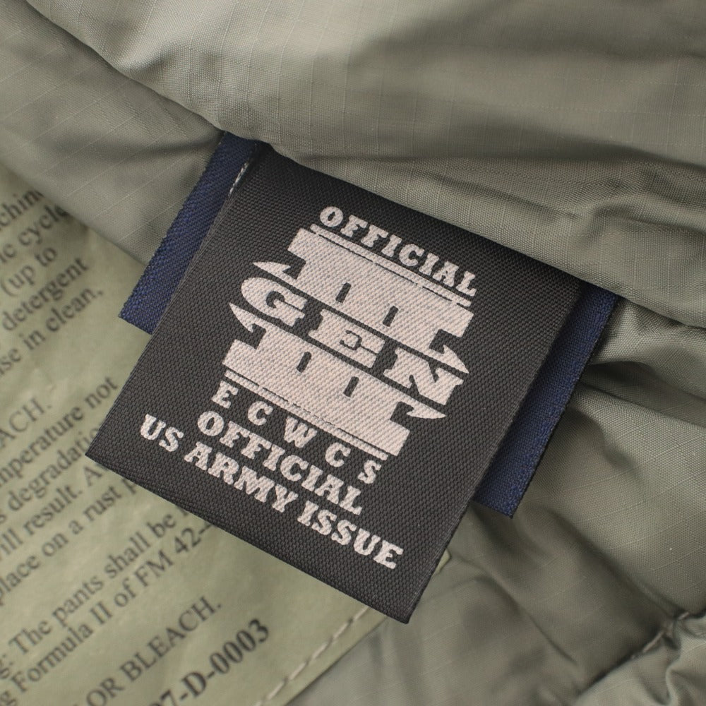 ■ US Military Issue ECWCS GEN3 LEVEL 7 Primaloft Pants Cold Weather Trousers Long Bottoms Men's S-R (Approx. M-L) Beige
