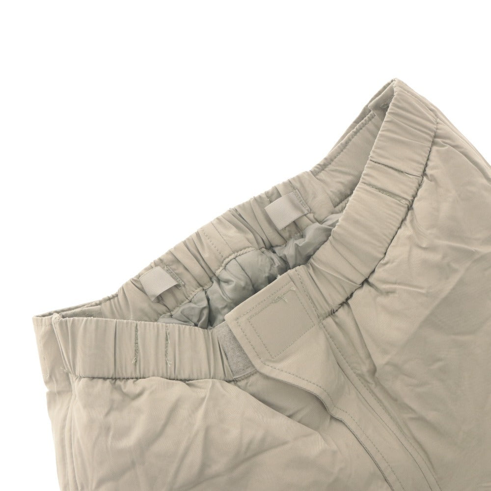 ■ US Military Genuine ECWCS GEN3 LEVEL 7 Primaloft Pants Cold Weather Trousers Long Bottoms Men's XS-S (Equivalent to M-L) Beige