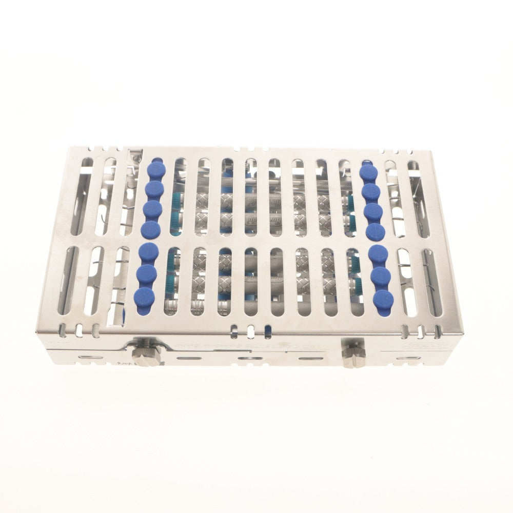 ■ Hu-Friedy Sterilization Cassette IMS Dental Instruments Periodontal Surgical Scalers 7-Piece