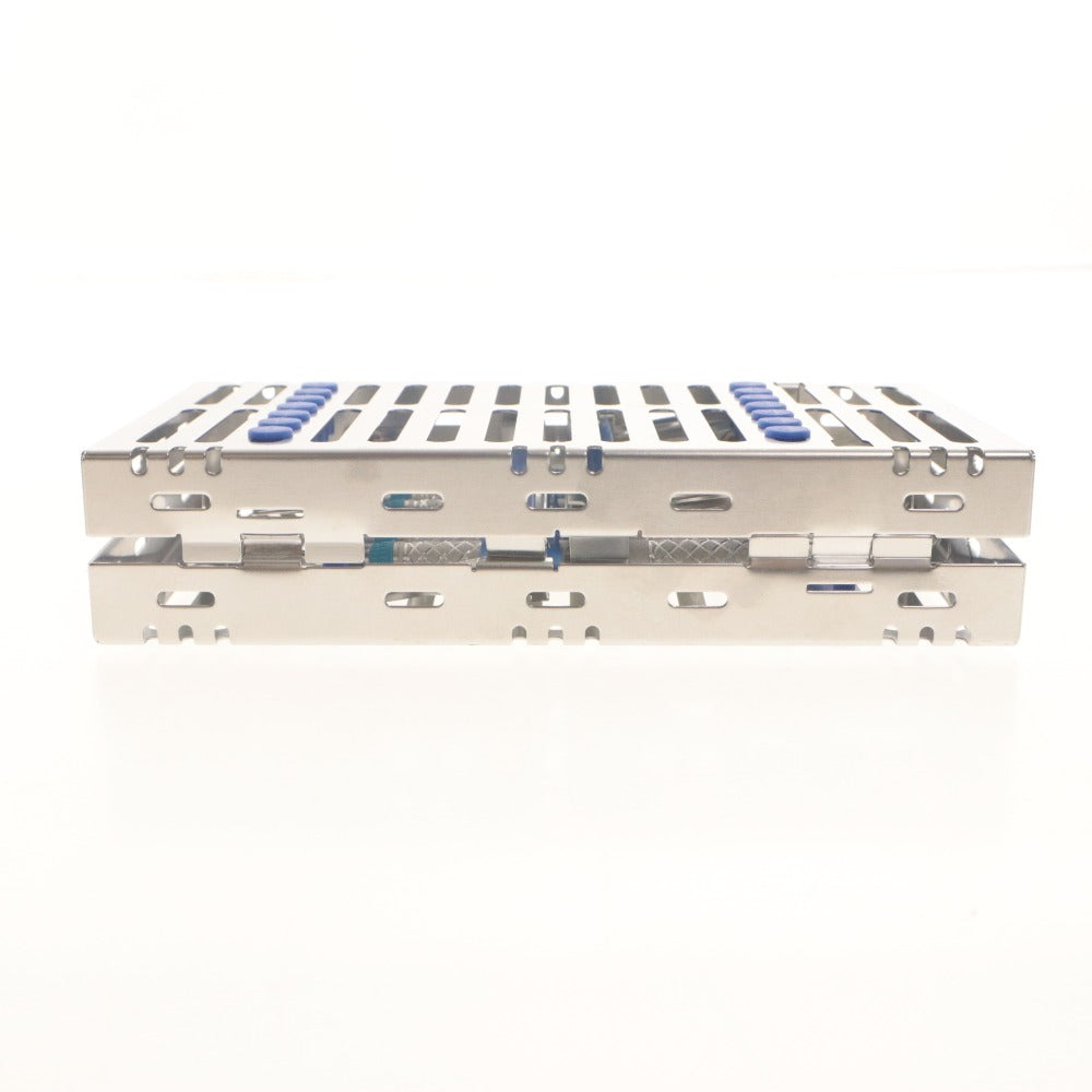 ■ Hu-Friedy Sterilization Cassette IMS Dental Instruments Periodontal Surgical Scalers 7-Piece
