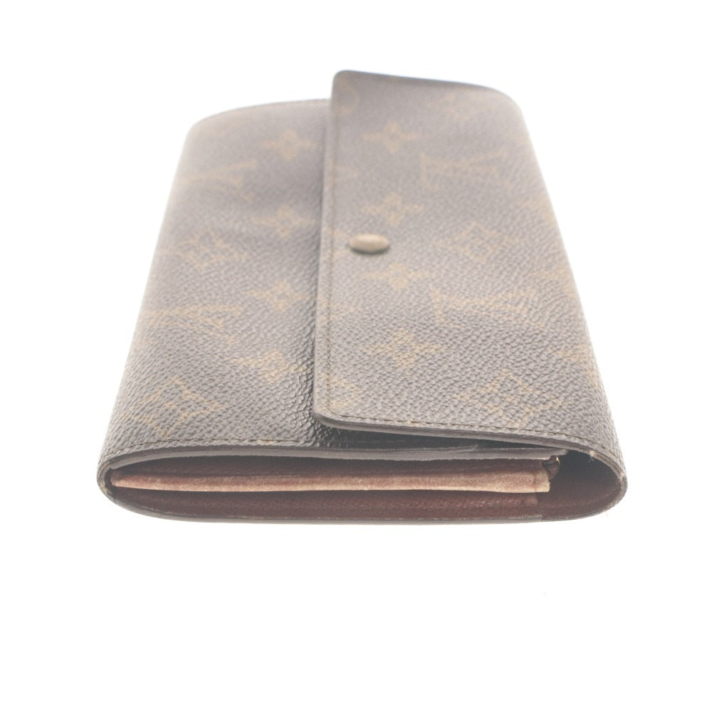■ LOUIS VUITTON Long Wallet Monogram Portefeuille Sarah M60531 Wallet Brown