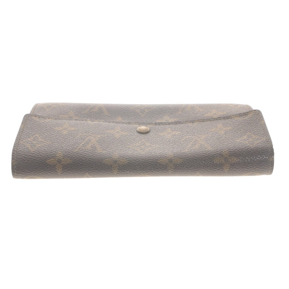 ■ LOUIS VUITTON Long Wallet Monogram Portefeuille Sarah M60531 Wallet Brown