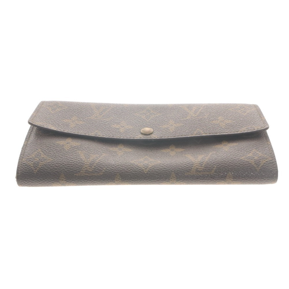 ■ LOUIS VUITTON Long Wallet Monogram Portefeuille Sarah M60531 Wallet Brown