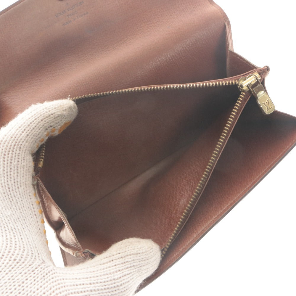 ■ LOUIS VUITTON Long Wallet Monogram Portefeuille Sarah M60531 Wallet Brown