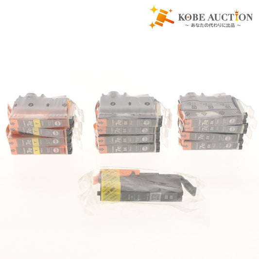 ■ キャノン Canon 純正 インクカートリッジ インクタンク 13点セット まとめ売り BCI-7eBK×8 BCI-7eY×4 BCI-351BK×1 未開封 箱無し
