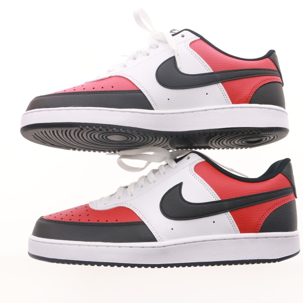 ■ ナイキ スニーカー 靴 COURT VISION LO ユニバーシティレッド/ホワイト/ブラック IO9112-657 ローカット メンズ 29cm 箱付き 未使用