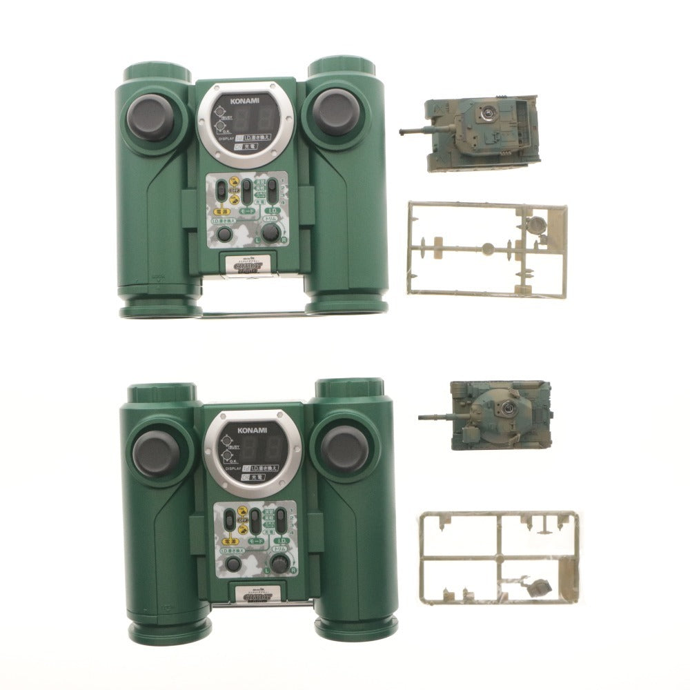 ■ KONAMI コナミ ラジコン コンバットデジQ 陸上自衛隊 90式戦車 74式戦車 2点セット まとめ売り 箱付き