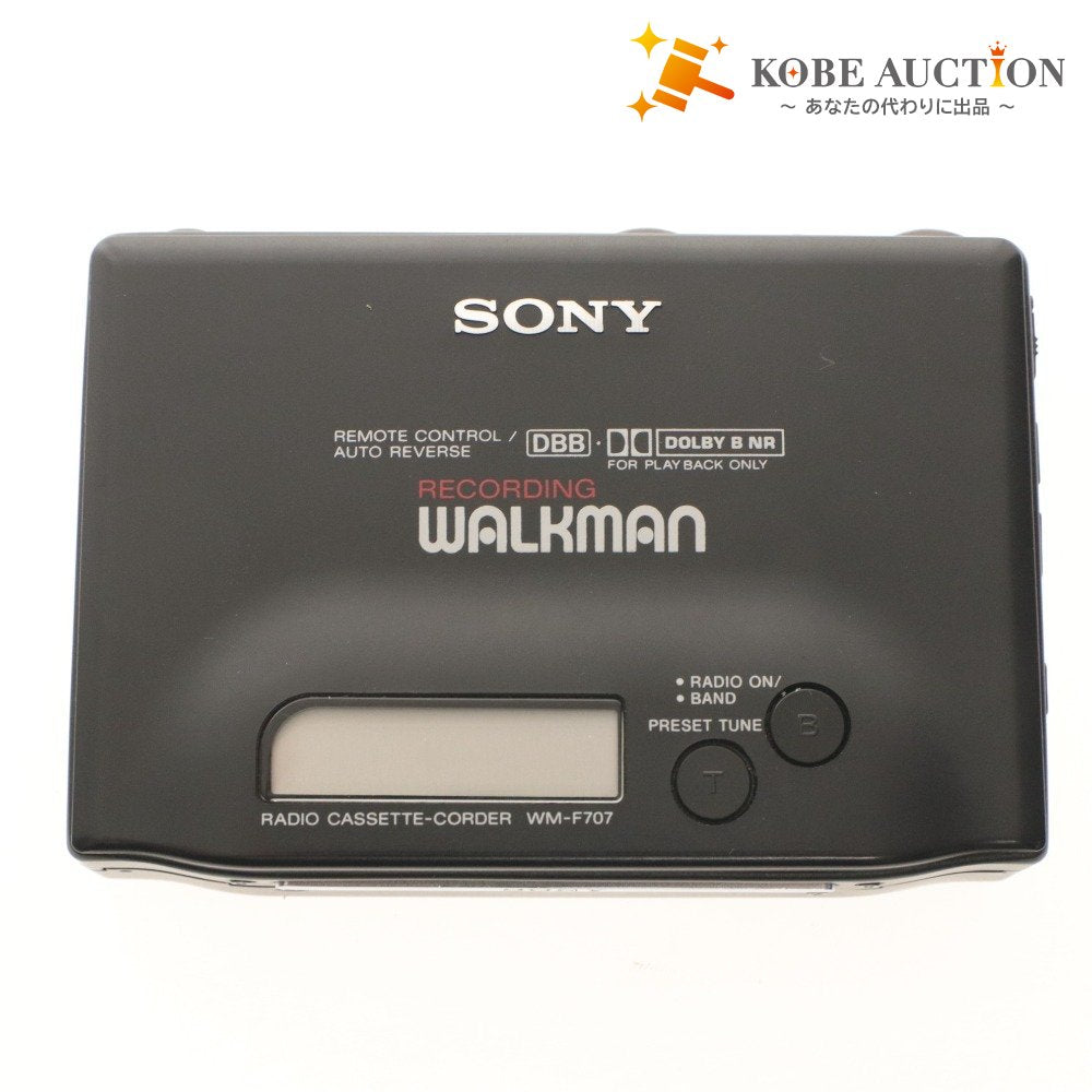 ■ SONY ソニー カセットウォークマン レコーディングウォークマン WM-F707 ステレオ録音 箱 付属品付き