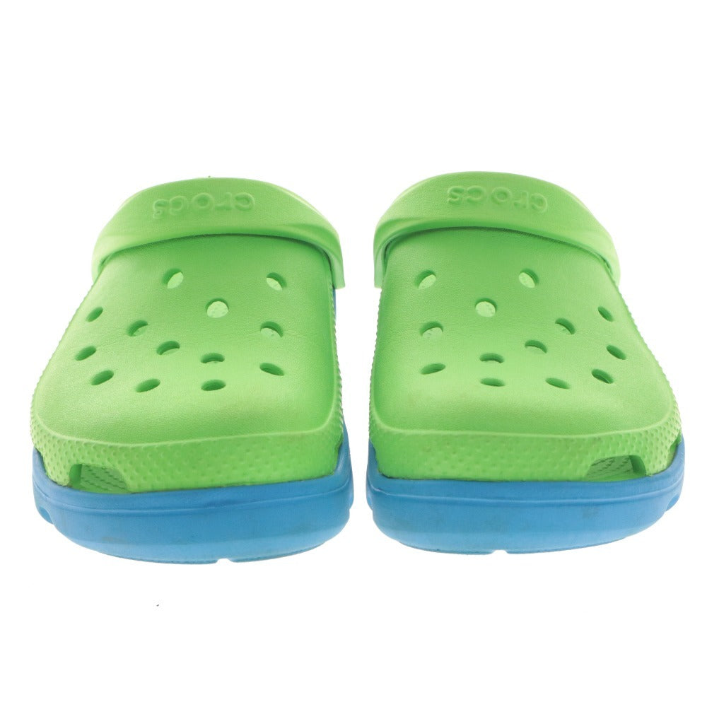 ■ Crocs, Inc. Crocs Sandals Shoes duet sport clog 11991-38Q-184 Men's 25cm Light Green Blue