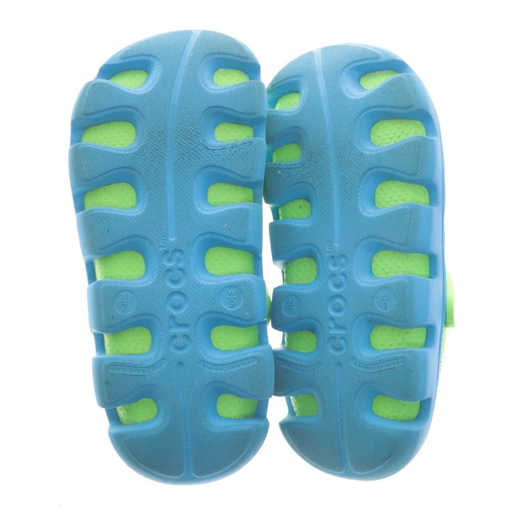 ■ Crocs, Inc. Crocs Sandals Shoes duet sport clog 11991-38Q-184 Men's 25cm Light Green Blue