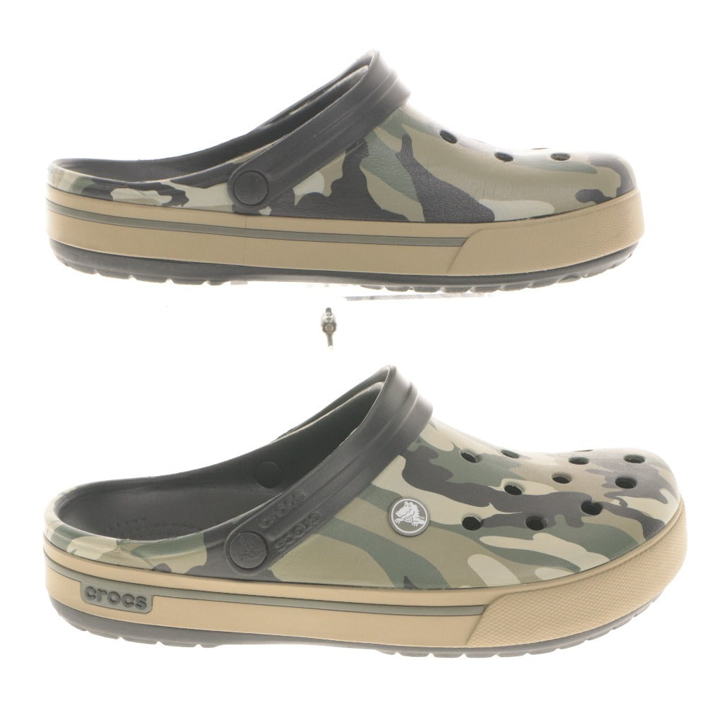 ■ Crocs, Inc. Crocs Sandals Shoes Crocband 2.5 Camo Clog 201833-001-M7W9 Men's 25cm Camouflage Pattern