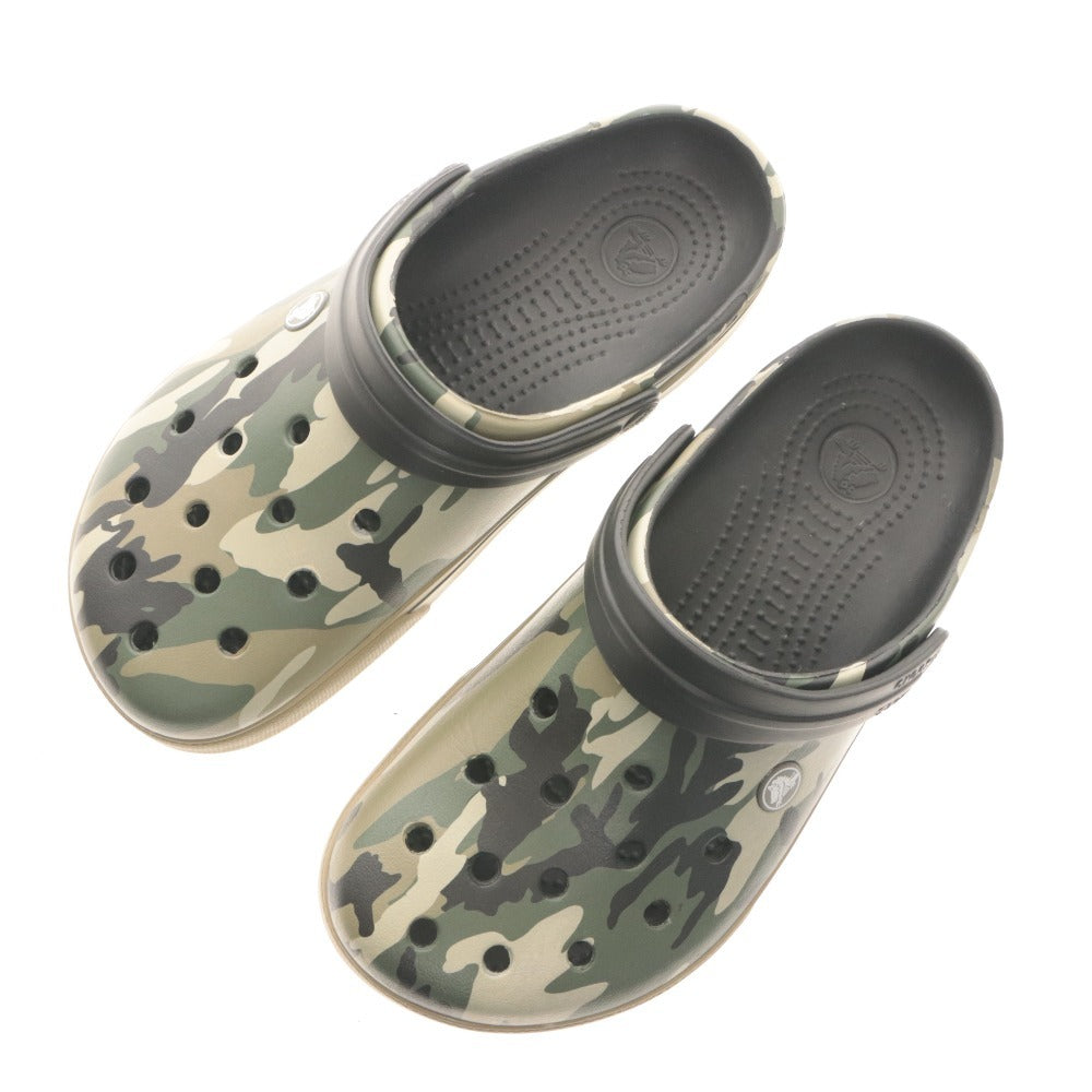 ■ Crocs, Inc. Crocs Sandals Shoes Crocband 2.5 Camo Clog 201833-001-M7W9 Men's 25cm Camouflage Pattern