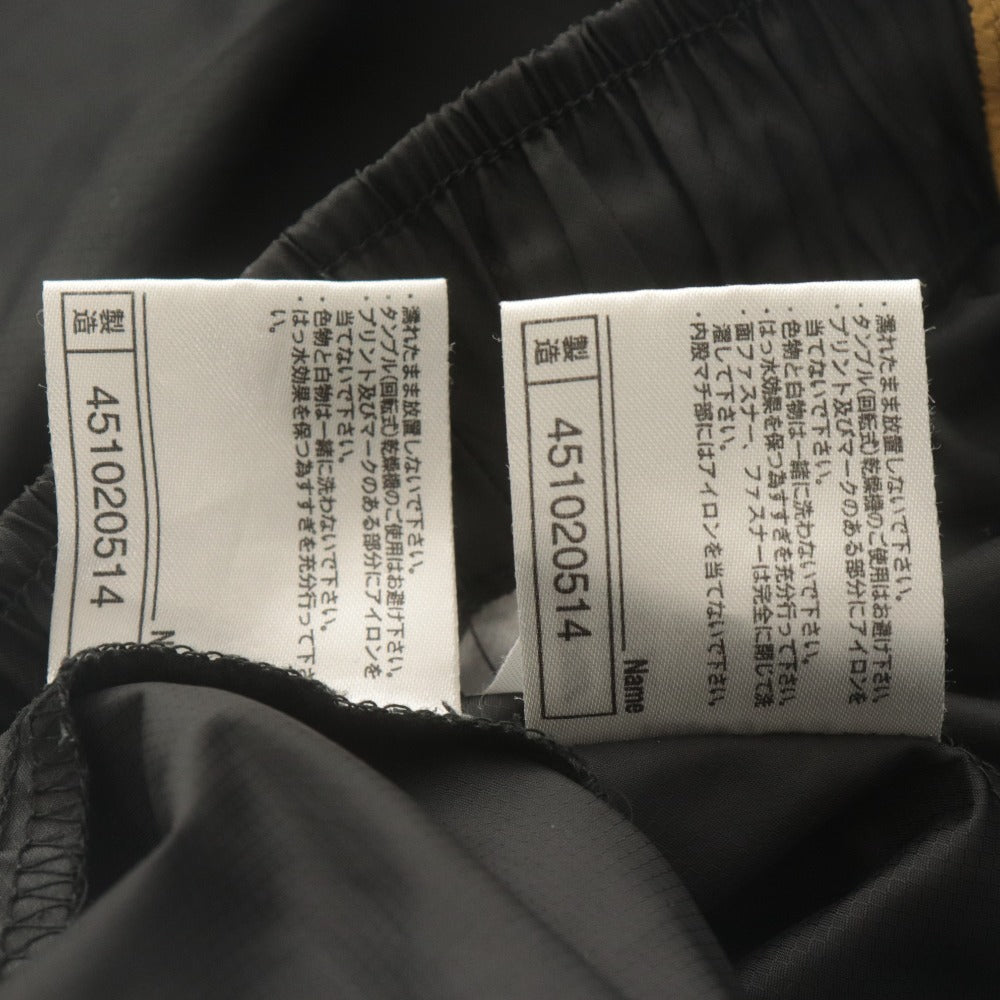 ■ ミズノ ジュニア ウィンドブレーカー 上下 セットアップ 長袖シャツ パンツ スポーツ トレーニングウェア メンズ 150 黒 イエロー系
