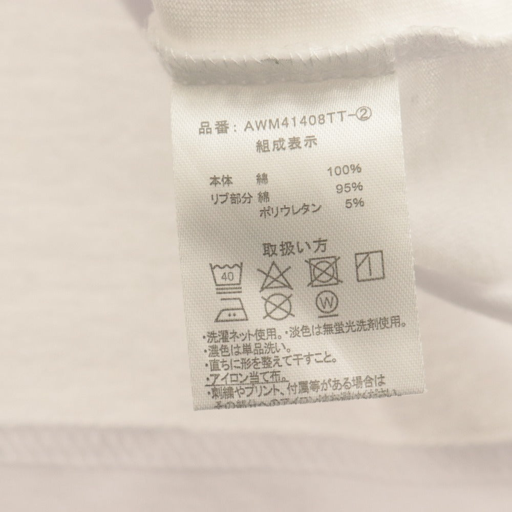 ■ AIR WALK Airwalk Short-Sleeve T-Shirt Cut and Sew Top Street Classic 1986 One-Point Graphic Embroidery Men's L White