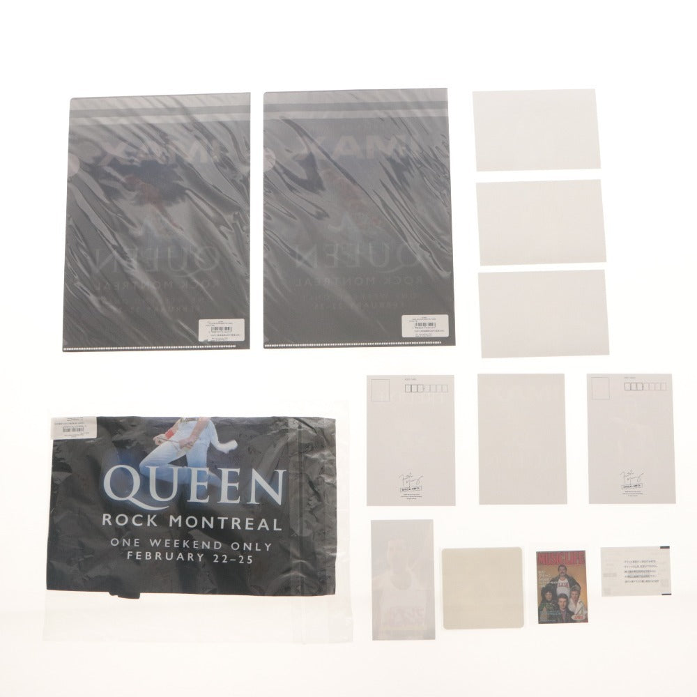 ■ Queen Tote Bag Clear File Freddie Mercury QUEEN ROCK MONTREAL IMAX Screening Movie Theater Exclusive Goods With Accessories Unopened Items Included