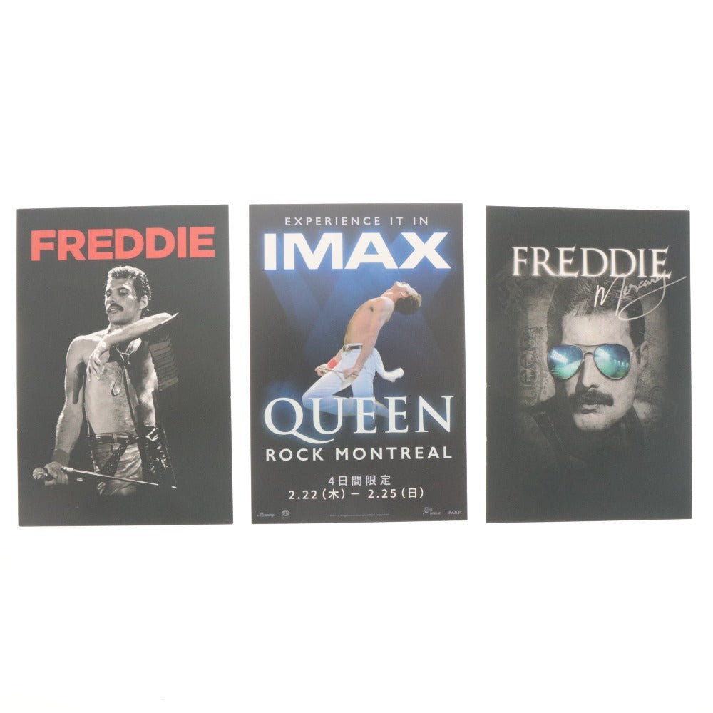 ■ Queen Tote Bag Clear File Freddie Mercury QUEEN ROCK MONTREAL IMAX Screening Movie Theater Exclusive Goods With Accessories Unopened Items Included