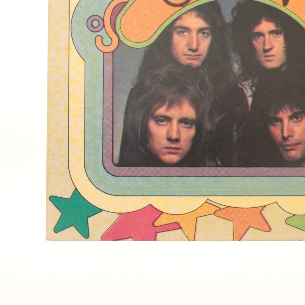 ■ Queen Japan Tour Commemorative Sticker File Postcard Lot Freddie Mercury Warner Pioneer Seal Unused