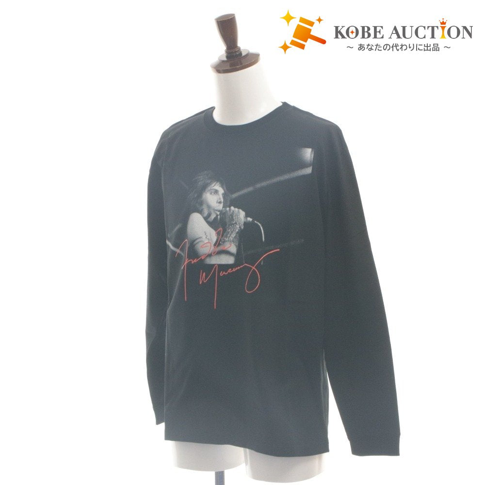 ■ Queen Freddie Mercury Official T-Shirt Long-Sleeve Cut & Sewn QUEEN Official Tokyo Limited Men's L Black Unused