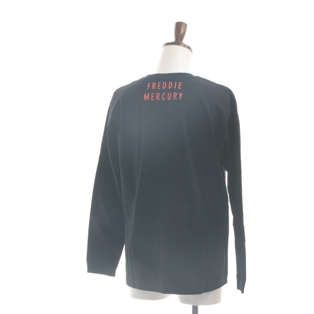 ■ Queen Freddie Mercury Official T-Shirt Long-Sleeve Cut & Sewn QUEEN Official Tokyo Limited Men's L Black Unused