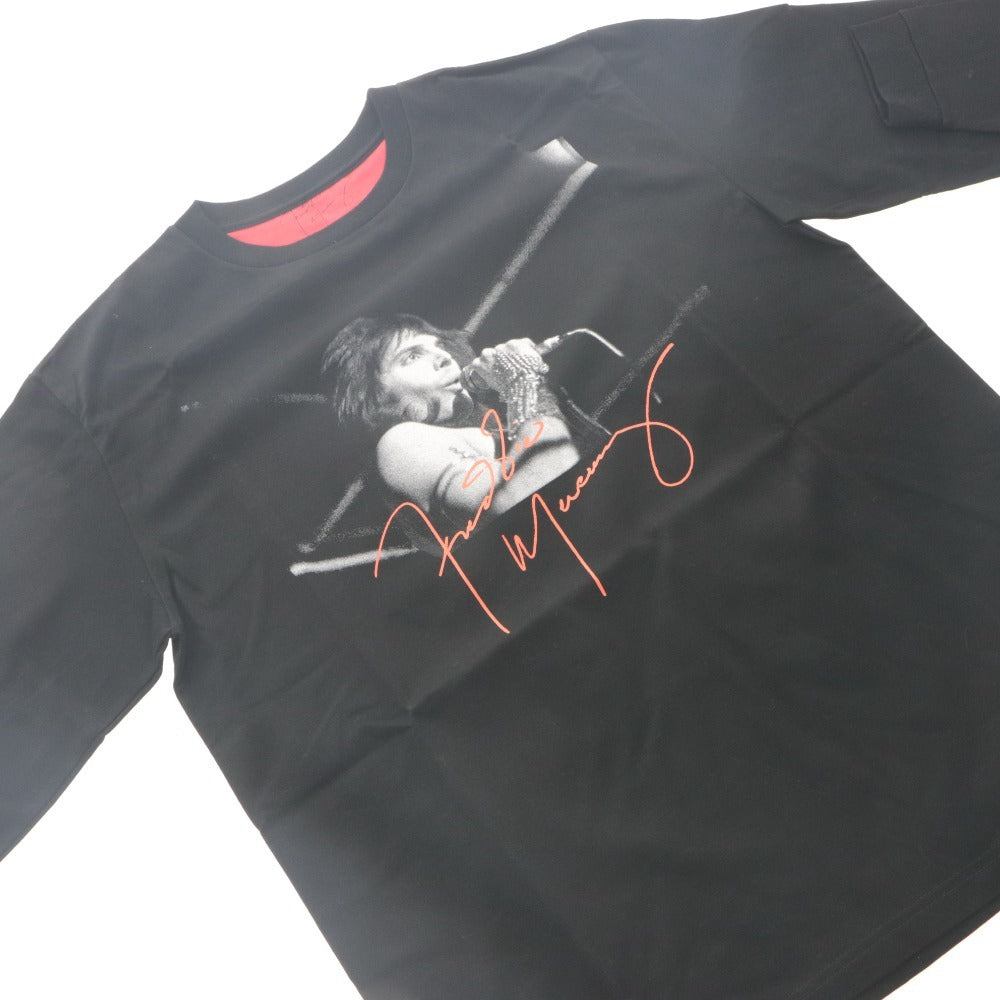■ Queen Freddie Mercury Official T-Shirt Long-Sleeve Cut & Sewn QUEEN Official Tokyo Limited Men's L Black Unused