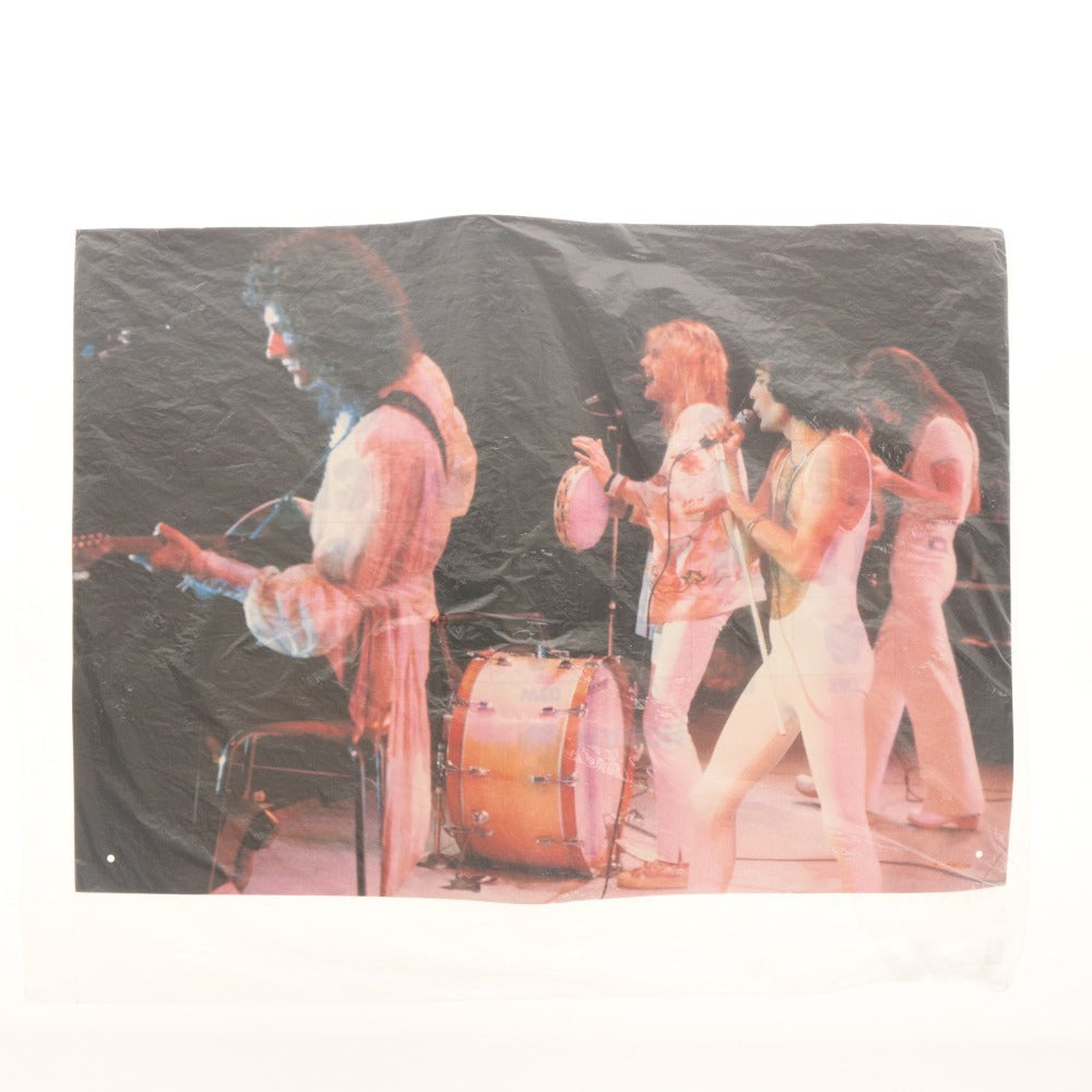 ■ Queen Poster Postcard Button Badges 8 Piece Set Freddie Mercury Goods Band Rock Retro Long-term Storage