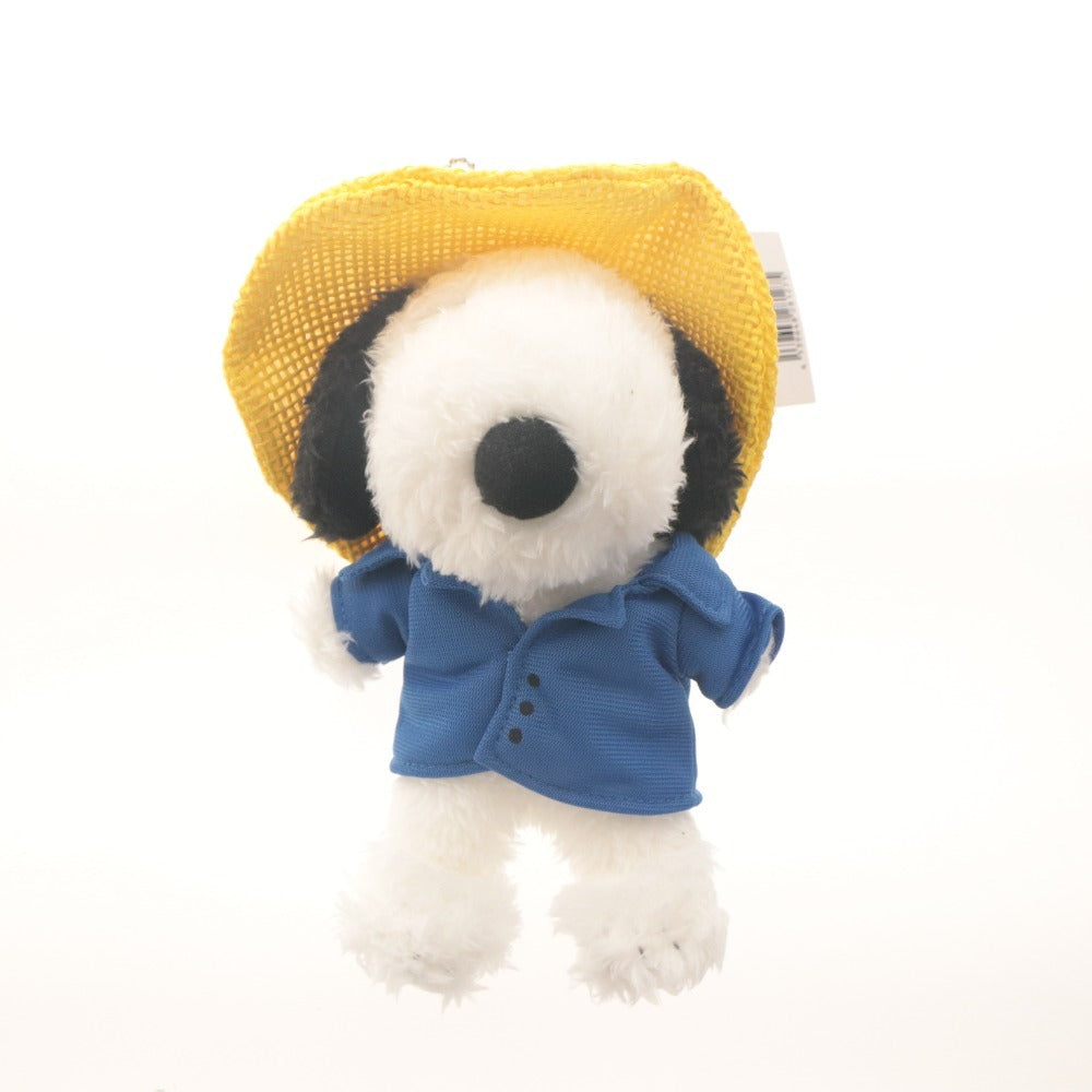 ■ Snoopy Plush Ball Chain 2-Piece Set, Peanuts, Van Gogh Exhibition Exclusive, Snoopy Chocolat Exclusive, With Tags, Unused