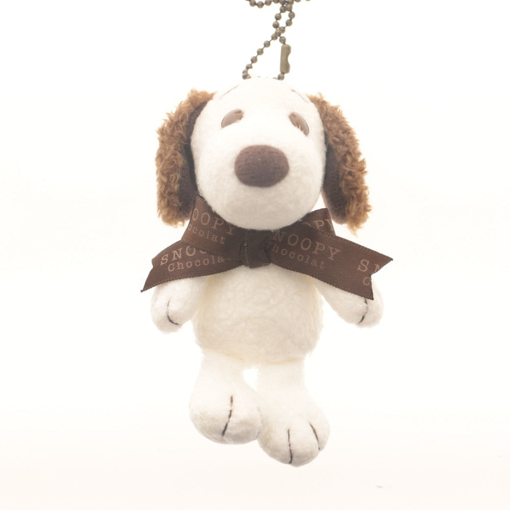 ■ Snoopy Plush Ball Chain 2-Piece Set, Peanuts, Van Gogh Exhibition Exclusive, Snoopy Chocolat Exclusive, With Tags, Unused