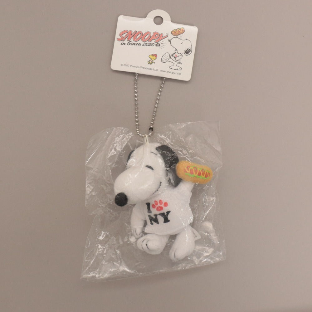 ■ Snoopy Plush Ball Chain 2-Piece Set Chokkorisan Fanlation Venue Exclusive Ginza 2020 With Tags Unopened