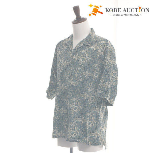 ■ Columbia Columbia Shirt Top Collar Short Sleeve Button Chest Pocket Floral Pattern Women's Men's Multicolor
