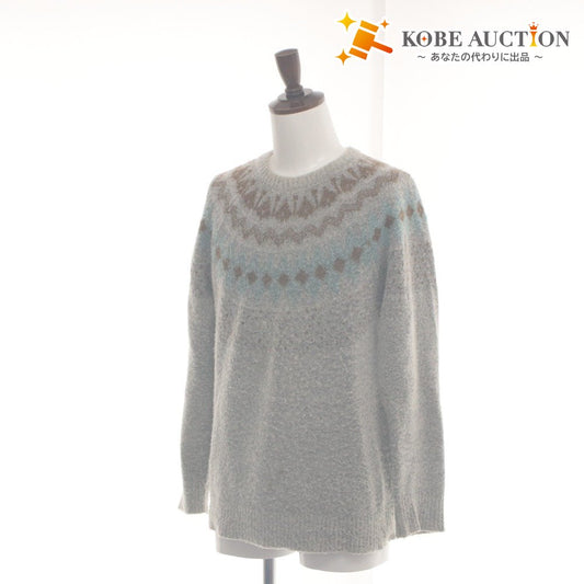 ■ ADAM ET ROPÉ AER Adam et Ropé Knit Sweater Top Crew Neck Long Sleeve Men's Women's M Gray