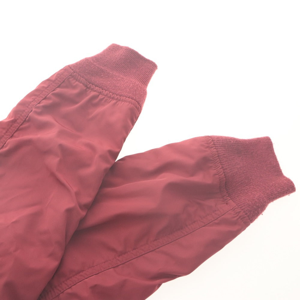 ■ ALPHA INDUSTRIES アルファインダストリーズ ジャケット アウター ガンダム コラボ シャア 赤い彗星 MA-1 メンズ M 赤茶系