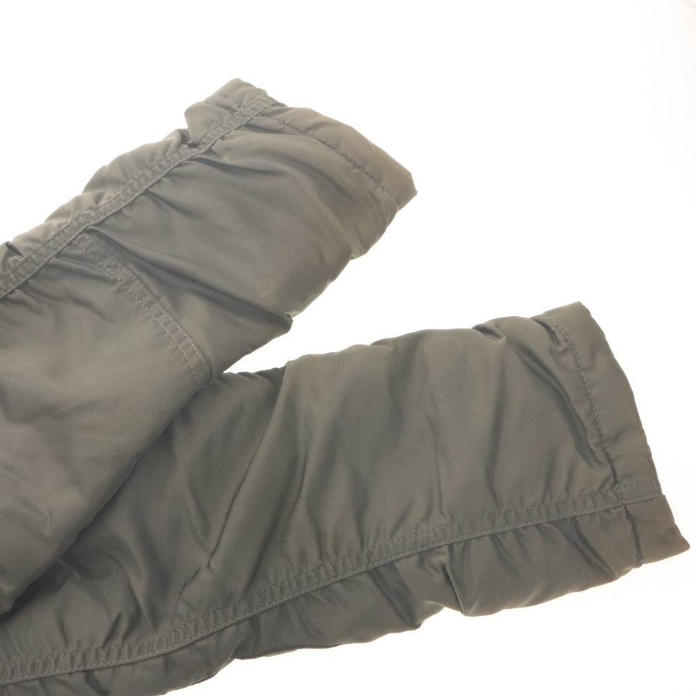 ■ ALPHA INDUSTRIES アルファインダストリーズ フライトジャケット アウター ファスナー ポケット フード メンズ M カーキグレー系