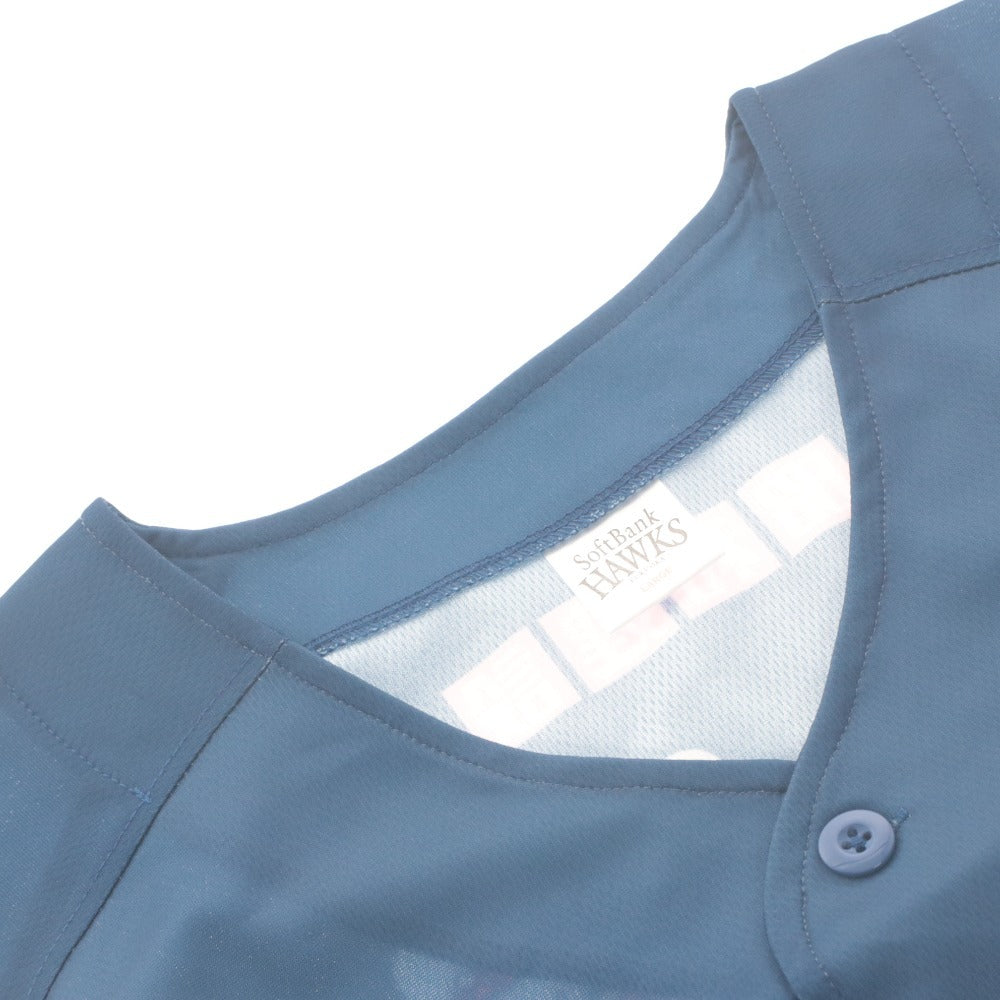 ■ 福岡ソフトバンクホークス ユニフォーム Tシャツ トップス サンリオコラボ ハローキティ 35周年 メンズ レディース L ネイビー 未使用