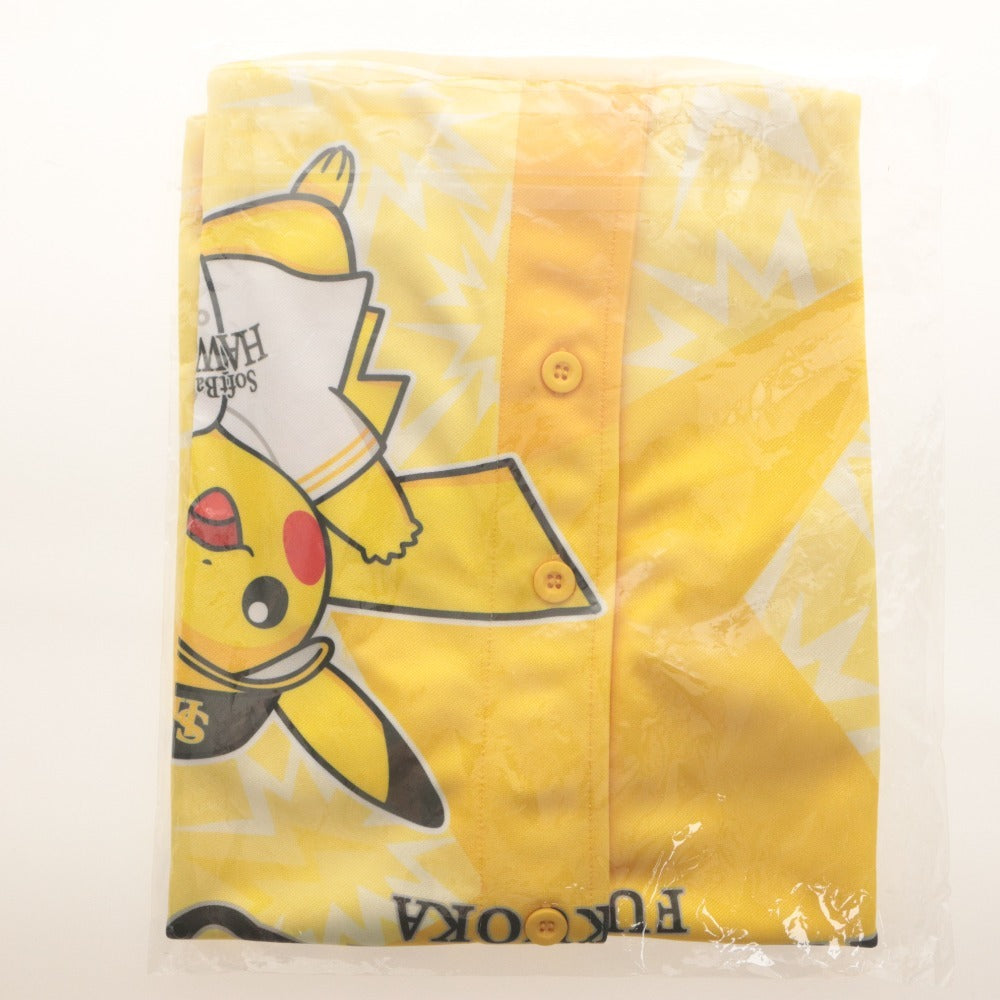 ■ 福岡ソフトバンクホークス ポケモンコラボ ユニフォーム タオル 3点セット まとめ売り メンズ レディース M イエロー系 未開封 未使用