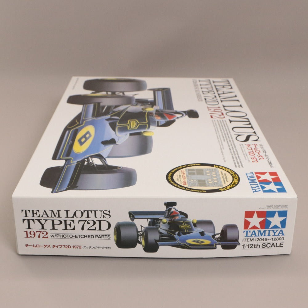■ TAMIYA Plastic Model 1/12 Big Scale Series No.46 Team Lotus Type 72D 1972 Assembly Kit New Unopened Boxed