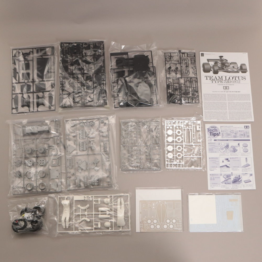 ■ TAMIYA Plastic Model 1/12 Big Scale Series No.46 Team Lotus Type 72D 1972 Assembly Kit New Unopened Boxed