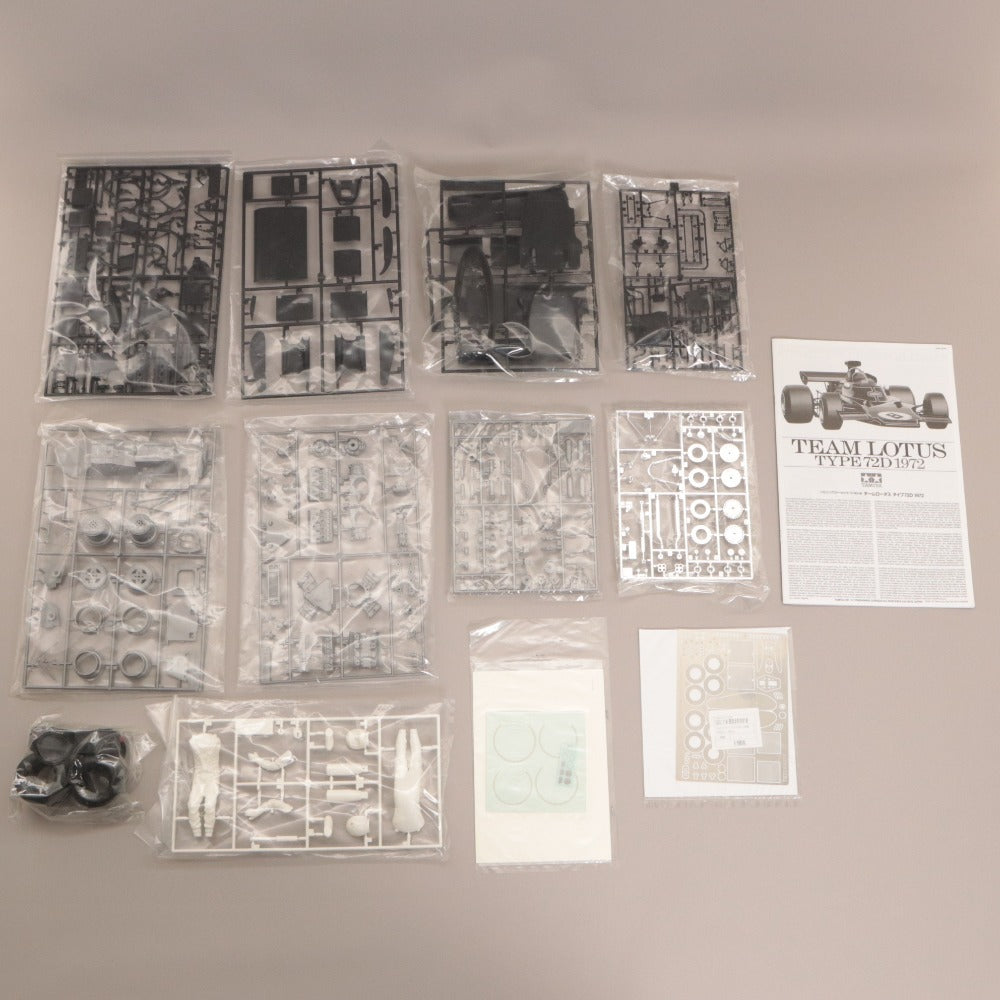 ■ TAMIYA Plastic Model 1/12 Big Scale Series No.46 Team Lotus Type 72D 1972 Assembly Kit New Unopened Boxed