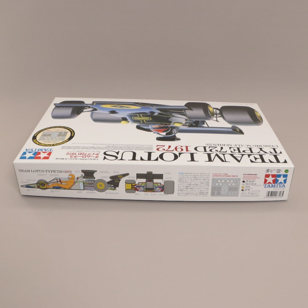 ■ TAMIYA Plastic Model 1/12 Big Scale Series No.46 Team Lotus Type 72D 1972 Assembly Kit New Unopened Boxed